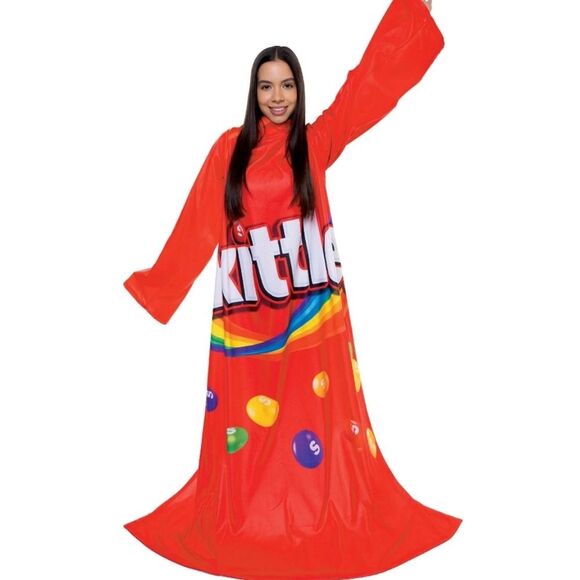 Snuggie The Original Wearable Blanket- Skittles - Picture 4 of 9